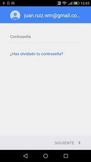 Pulsa Contraseña e introduce la contraseña de tu cuenta de Google.