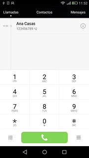 Pulsa el número deseado.