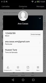 Pulsa el icono de inicio para terminar y regresar a la pantalla de inicio.