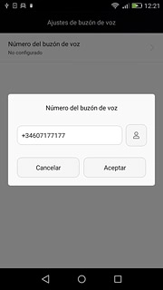 Introduce 22177 y pulsa Aceptar.