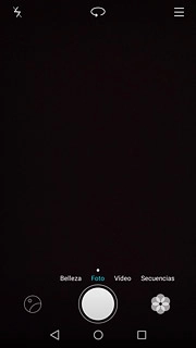 Pulsa el icono de flash.