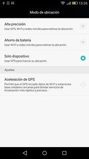 Pulsa Alta precisión.