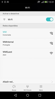 Pulsa el icono de inicio para terminar y regresar a la pantalla de inicio.