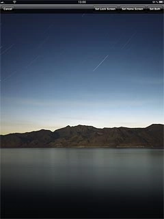 Press Set Lock Screen, Set Home Screen or Set Both.