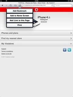 Press Add to Home Screen.
