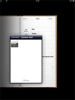 Go to the required folder.Press the required picture.