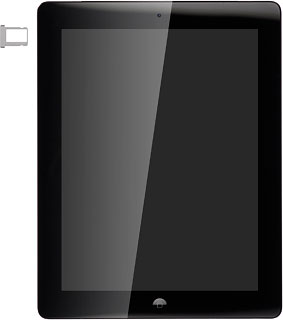 Turn your SIM so that the angled corner of your SIM matches the angled corner of the SIM holder.Place your SIM in the SIM holder.