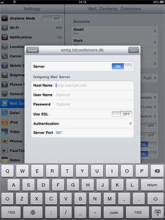 Press Authentication.