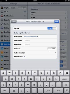 Key in 25 and press Done.