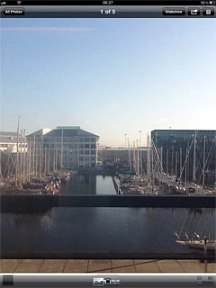 Press the send icon (an arrow).