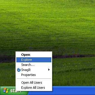 Start a file manager on your computer and find your device in the computer's file system.
