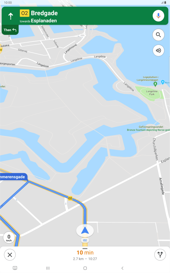 Samsung Galaxy Tab S7+ 5G - Use Google Maps | Vodafone UK