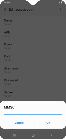 Samsung Galaxy A10 - Troubleshooting - I can't send and receive picture messages (Cause 3 of 5