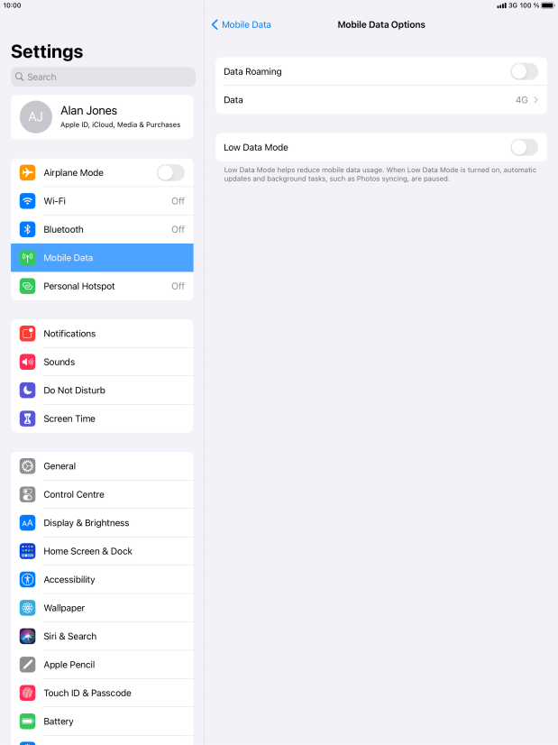 Apple iPad Pro 12.9 - Troubleshooting - I can't use the internet