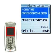 Vaya a Poner los contadores a cero y pulse Seleccion..