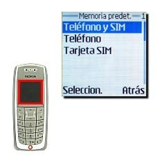 Elija una de las posibilidades siguientes:Teléfono y SIM