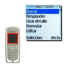 Vaya a Borrar y pulse Seleccion..