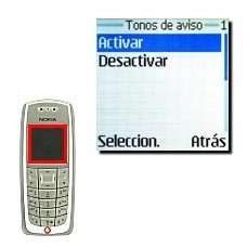 Elija Activar o Desactivar y pulse Seleccion..