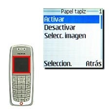 Elija Activar o Desactivar y pulse Seleccion..La pantalla confirma la selección.