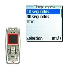 Elija 10 segundos, 30 segundos u Otro y pulse Seleccion..