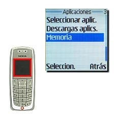 Vaya a Memoria y pulse Seleccion..