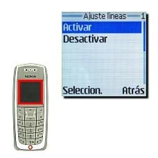 Elija Activar / Desactivar o Sí / No y pulse Seleccion..