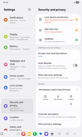 Press Permissions used in last 24 hours.