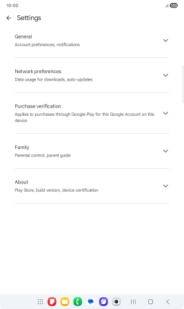 Press Network preferences.