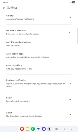Press Auto-update apps.