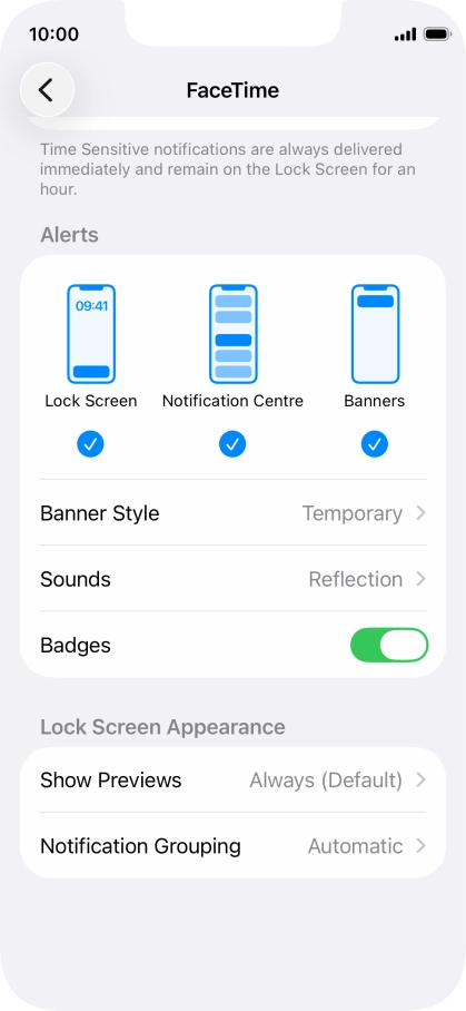 Press Notification Grouping.