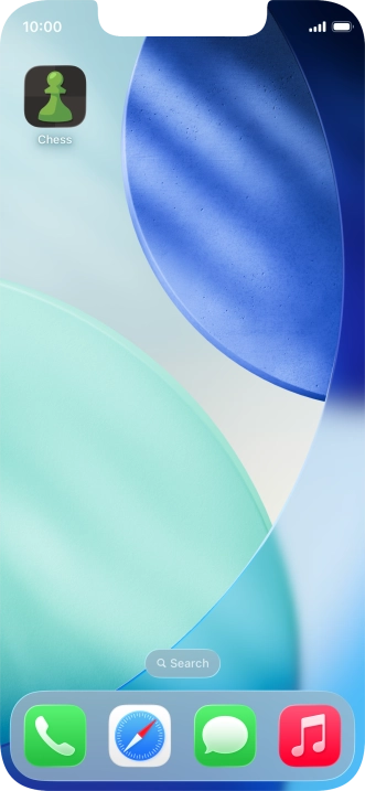 Press and hold the required app.