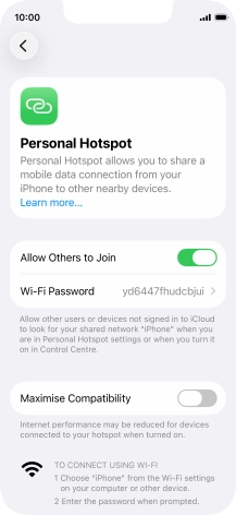 Slide your finger upwards starting from the bottom of the screen to return to the home screen.