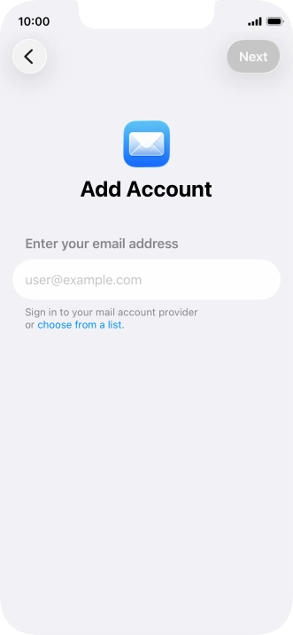 Press the field below 