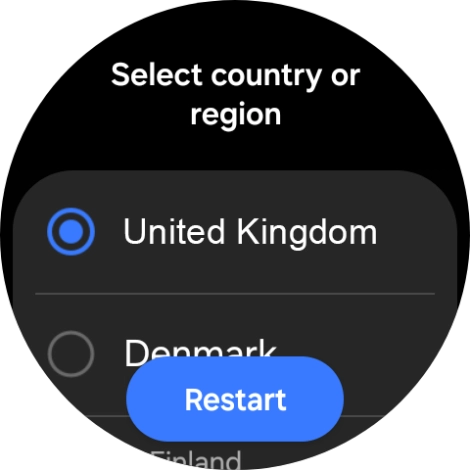 Press Restart.
