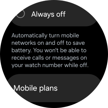 Press Mobile plans.