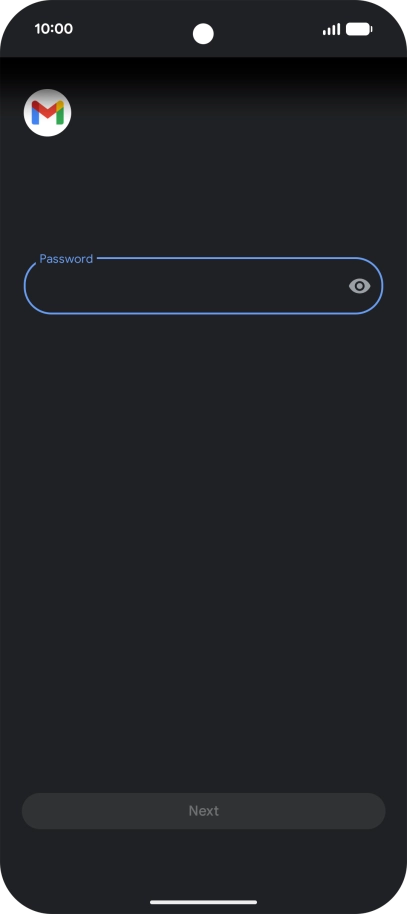 Press the field below 