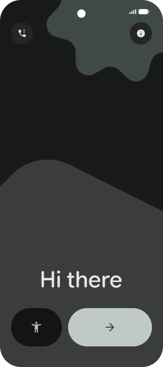 Press the help function icon and follow the instructions on the screen to select the required settings.