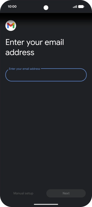 Press the field below 