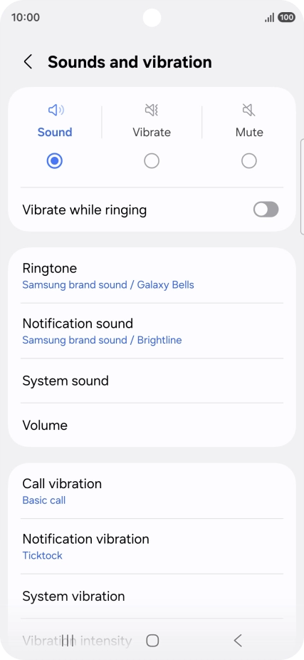 Press Ringtone.