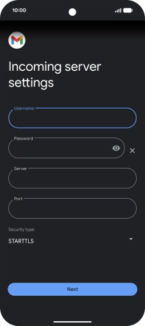 Press the field below 