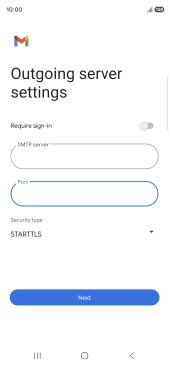 Press the drop down list below 