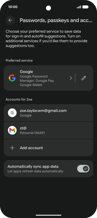 Slide your finger upwards starting from the bottom of the screen to return to the home screen.