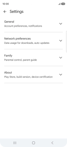 Press Network preferences.