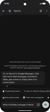 Write or say in your own words which topic you would like to use.