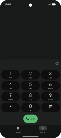 Press and hold number key 1 to call voicemail. Follow the instructions to listen to your messages.