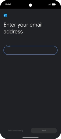 Press the field below 