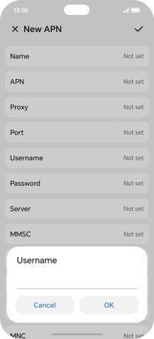 Key in wap and press OK.