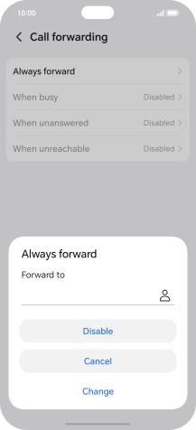 Press Disable.