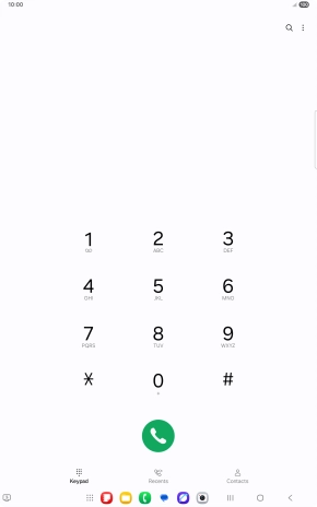Press Keypad.