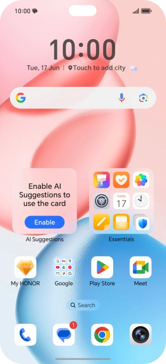 The text/picture message icon shows that you've received a new text or picture message.
